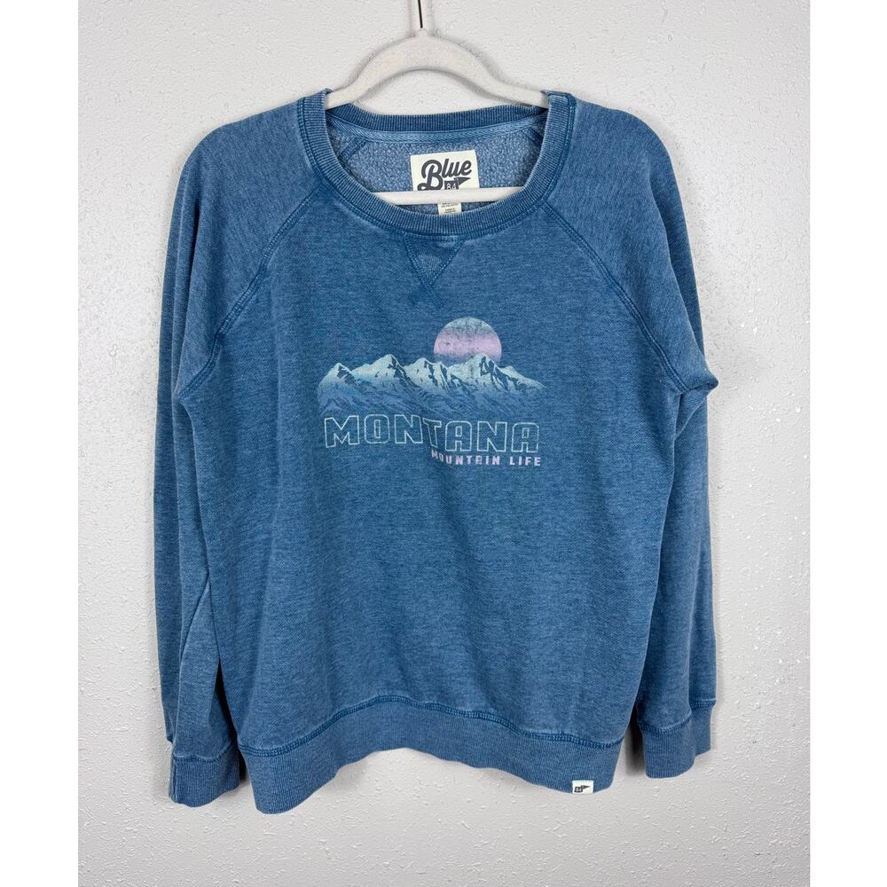 Blue 84 Montana Crewneck Womens Size Large